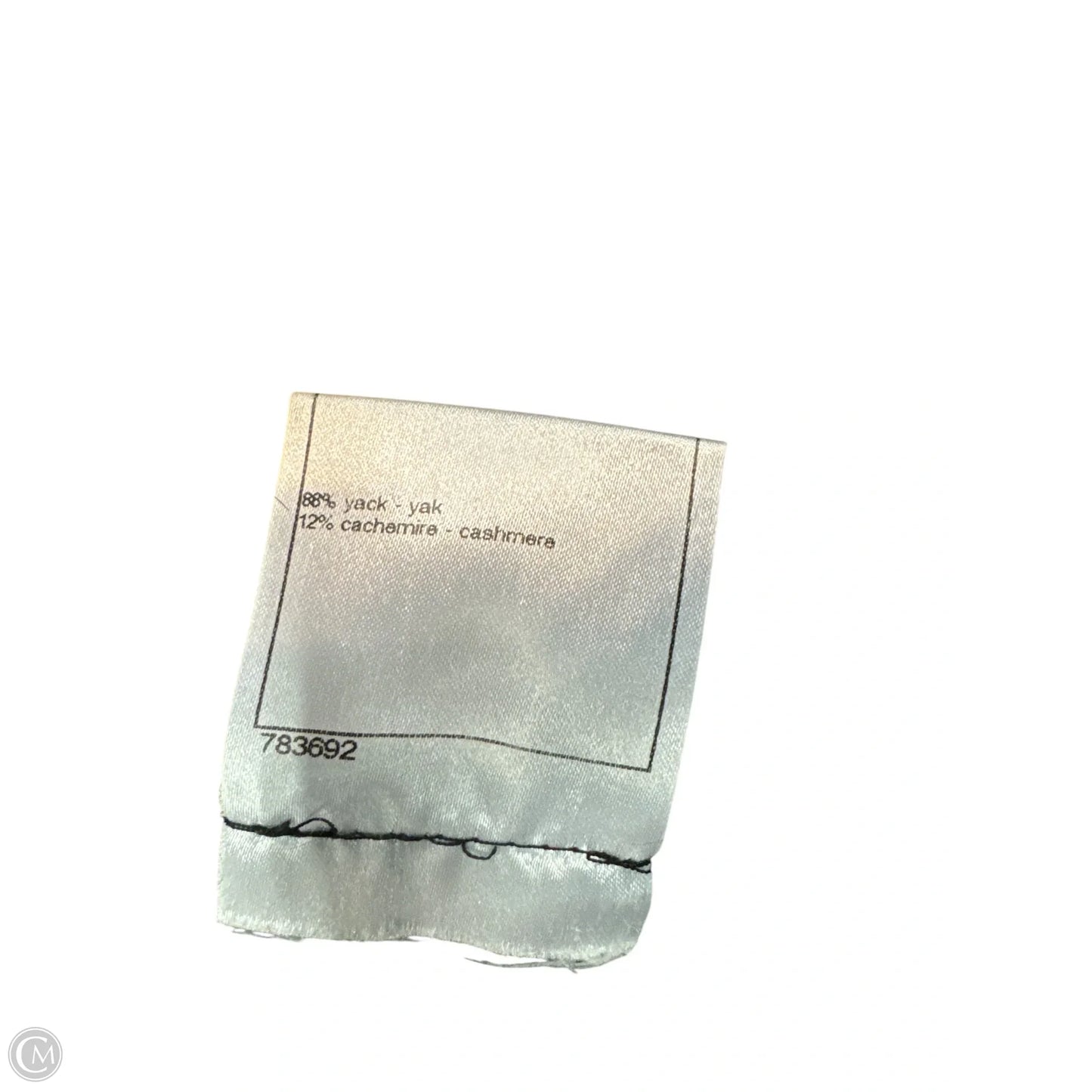 Sweater Cardigan Luxury Designer By Chanel In Green, Size: M