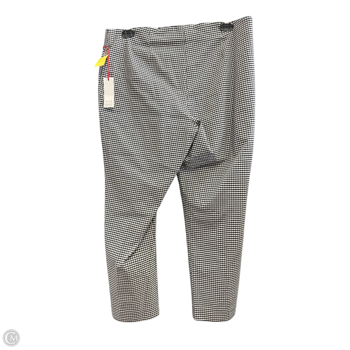 Pants Dress By Elle In Black & White, Size: 2x