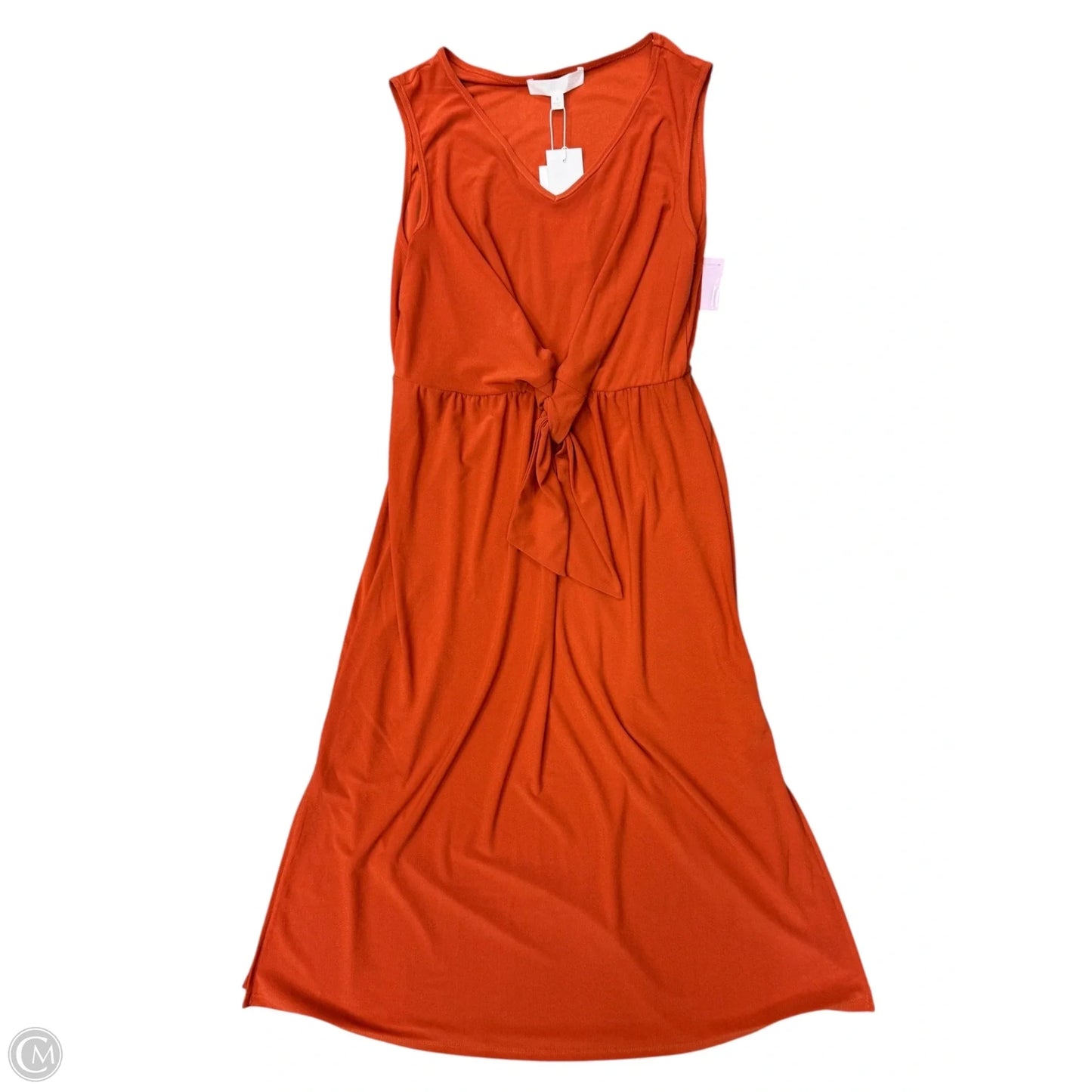 Dress Casual Maxi By Clothes Mentor In Orange, Size: S
