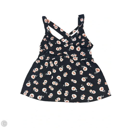 Top Sleeveless By Torrid In Black, Size: 3x