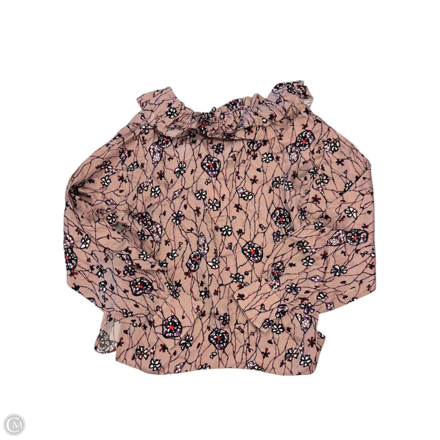 Top Long Sleeve By Joie In Brown, Size: M