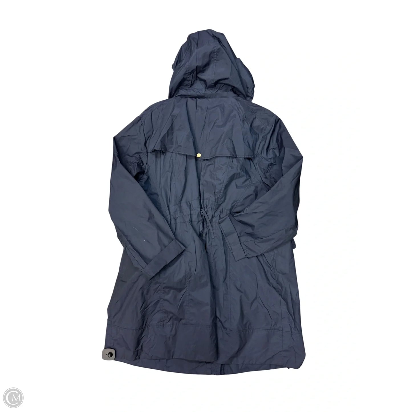 Jacket Windbreaker By Cole-haan In Navy, Size: 3x