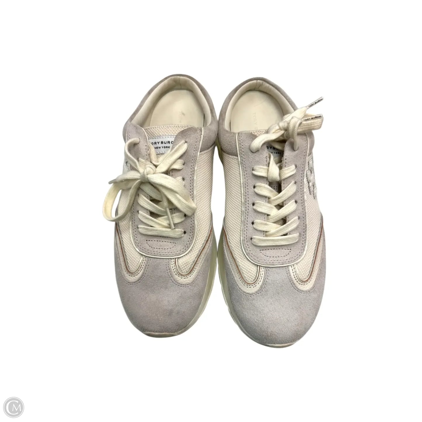 Shoes Designer By Tory Burch In Cream, Size: 10.5