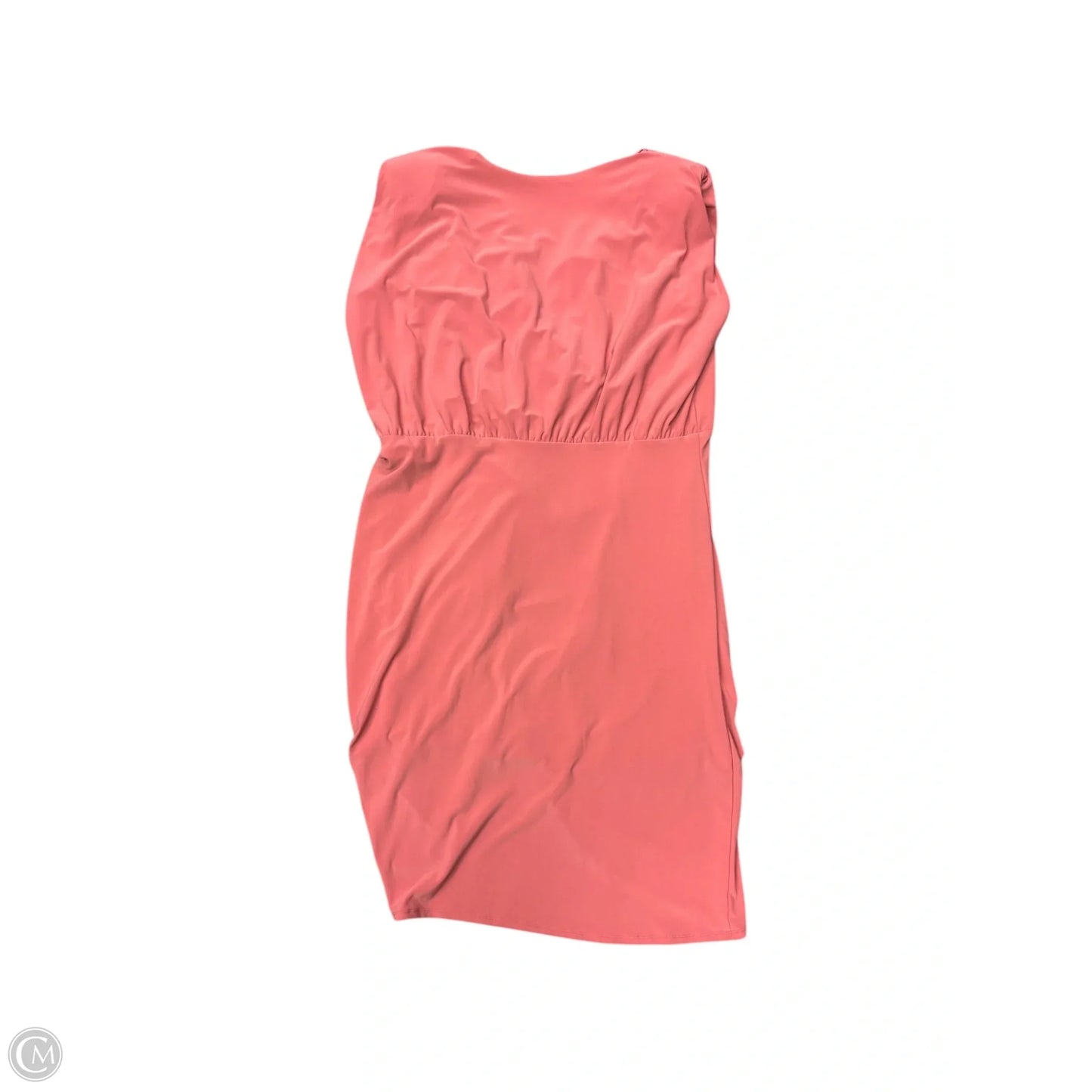 Dress Party Midi By Express In Pink, Size: 16