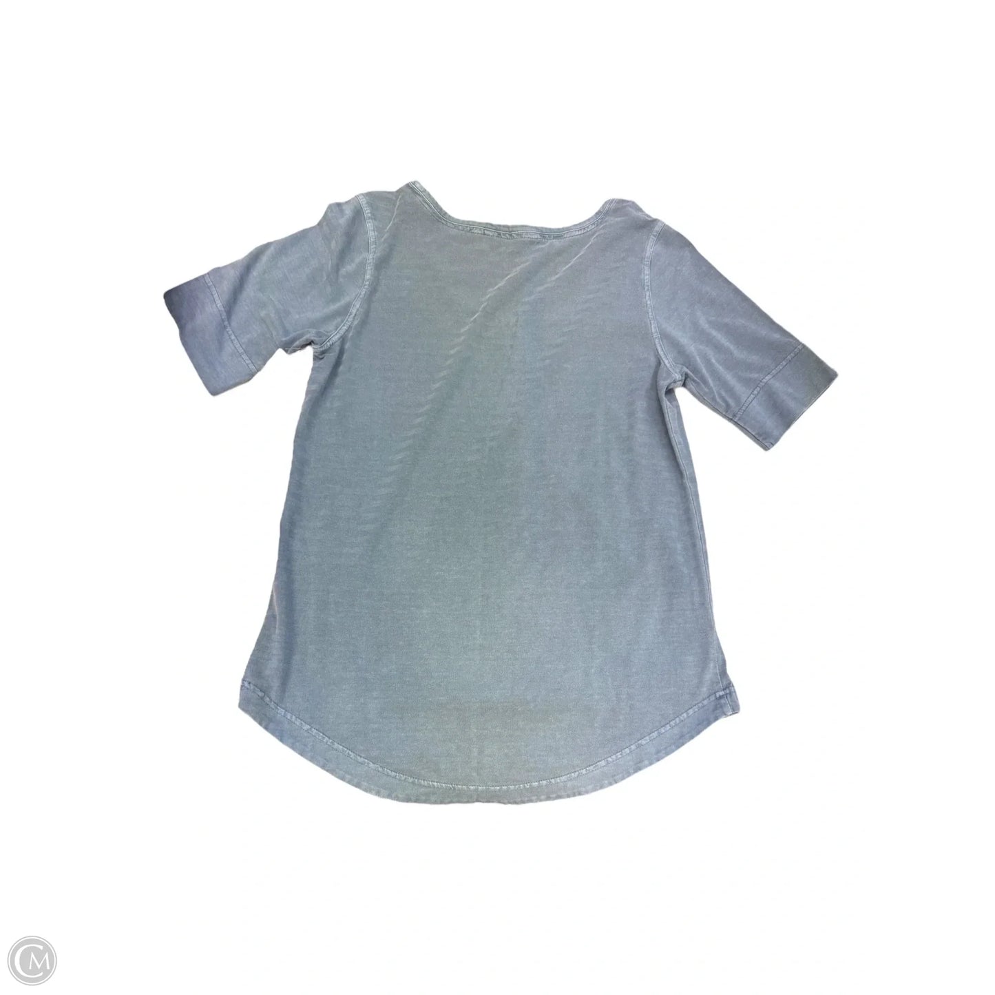 Top Short Sleeve By Woolrich In Blue, Size: Sp