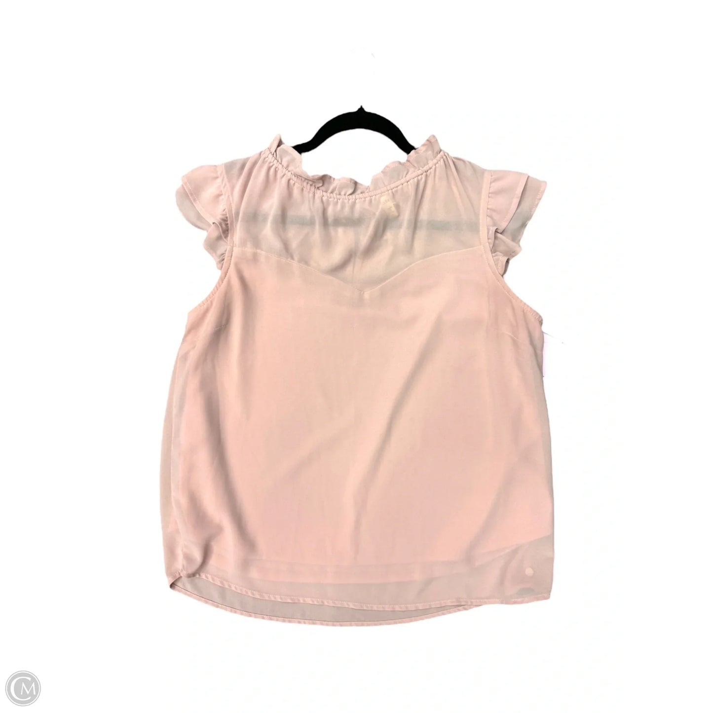 Top Sleeveless By Monteau In Pink, Size: Xl