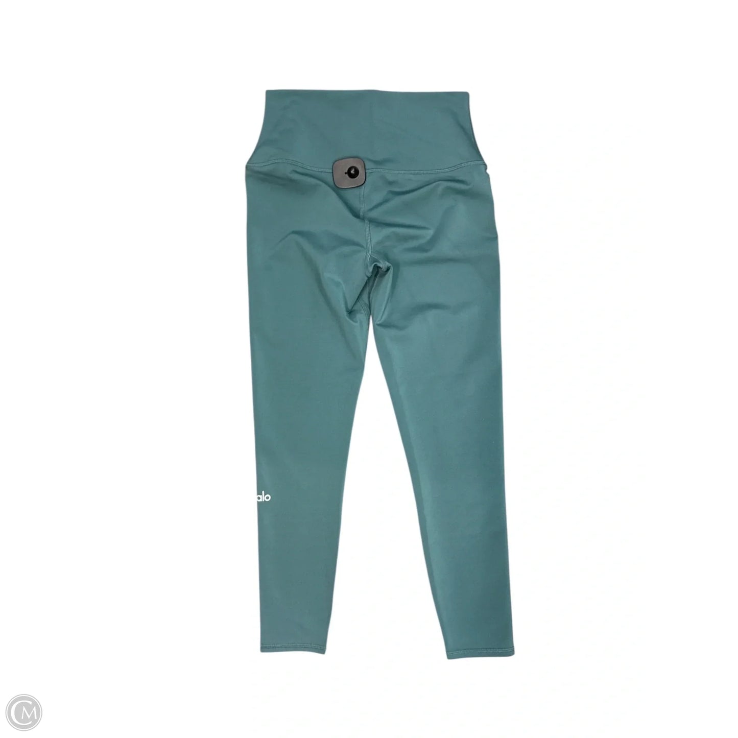 Athletic Leggings By Alo In Teal, Size: S