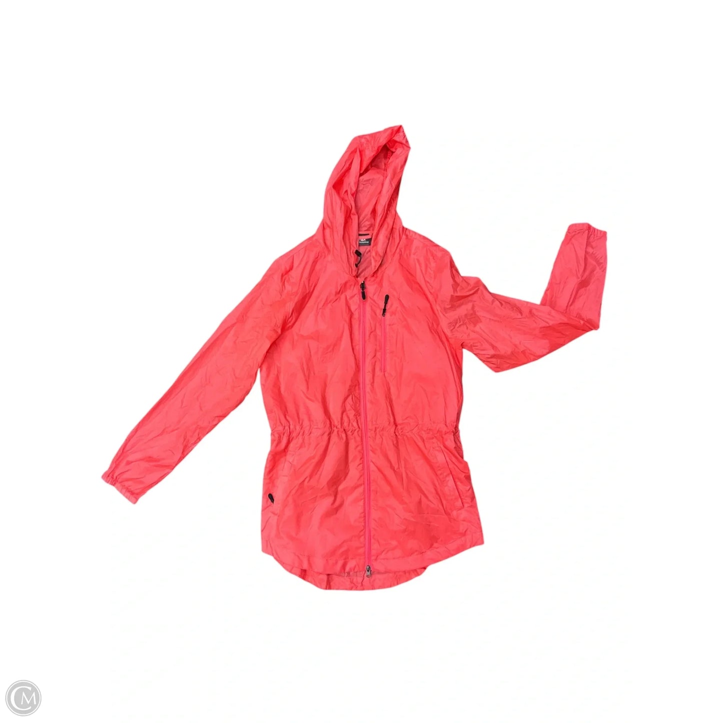 Athletic Jacket By New Balance In Coral, Size: M