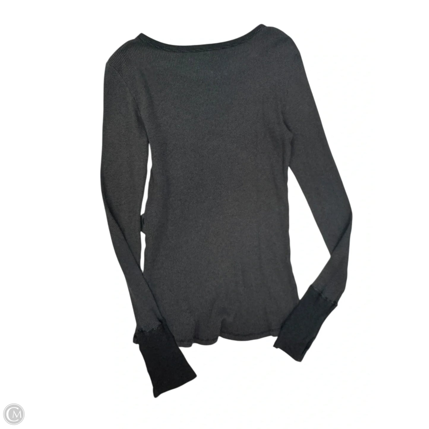 Top Long Sleeve By Michael Stars In Grey, Size: S