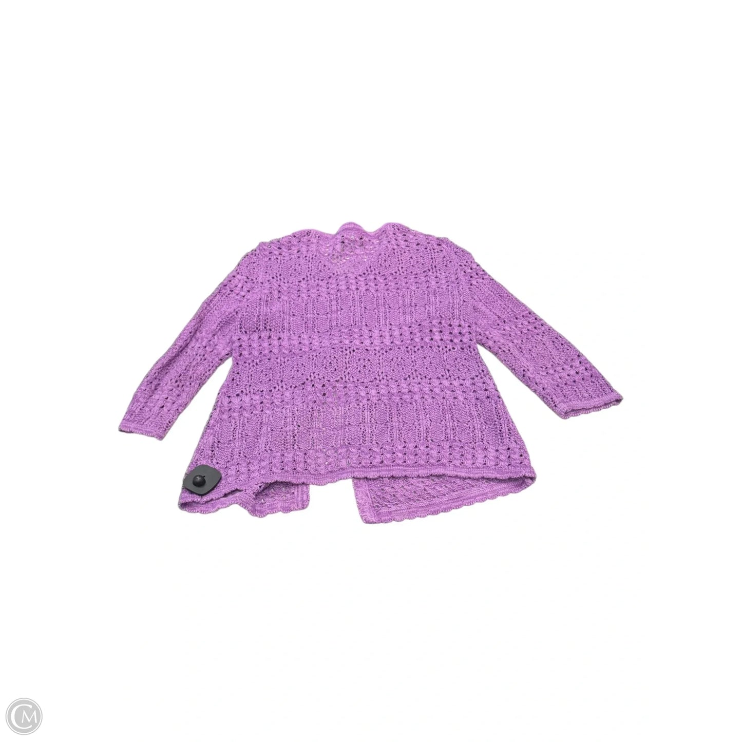 Cardigan By Christopher And Banks In Purple, Size: S