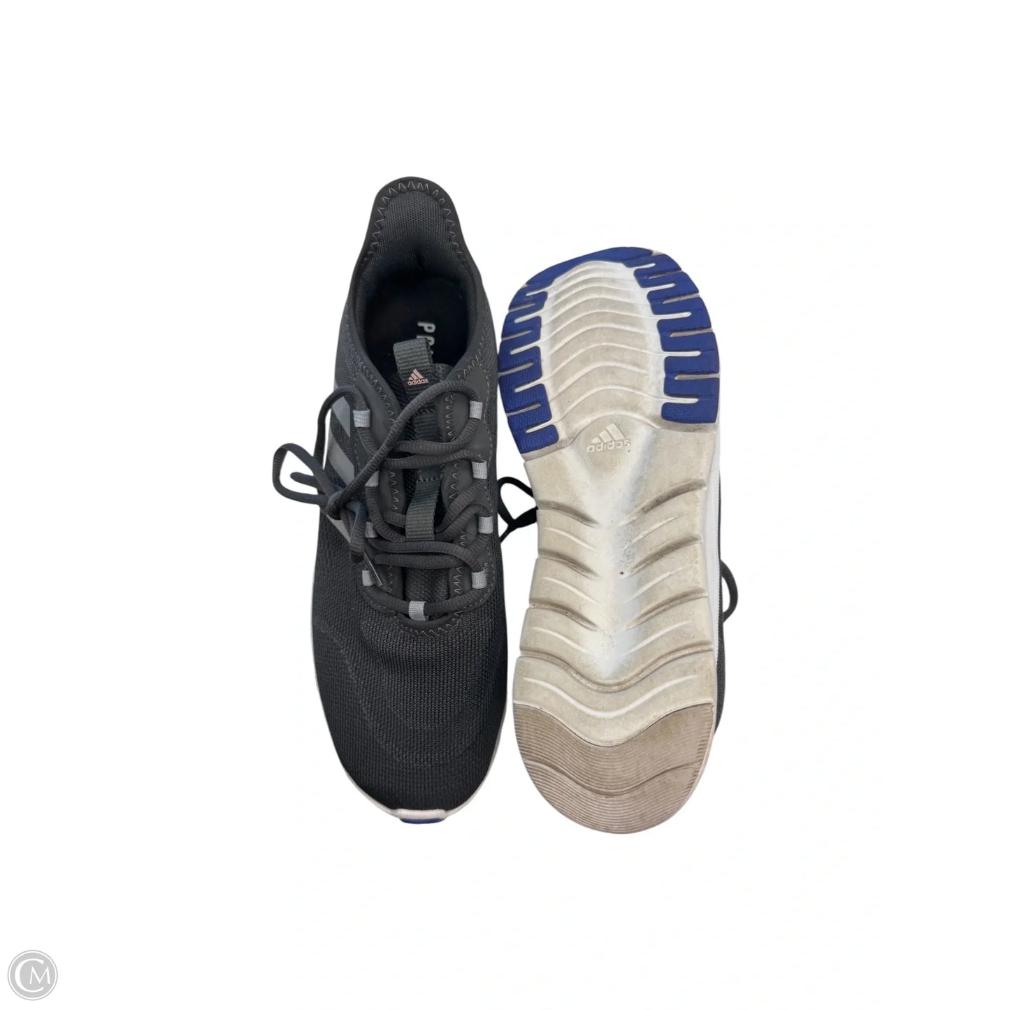 Shoes Athletic By Adidas In Grey, Size: 10
