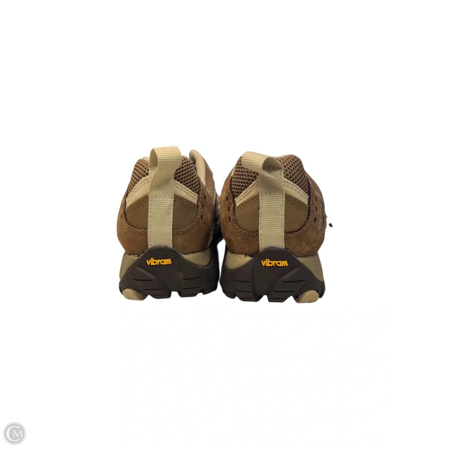 Shoes Hiking By Merrell In Brown, Size: 6.5