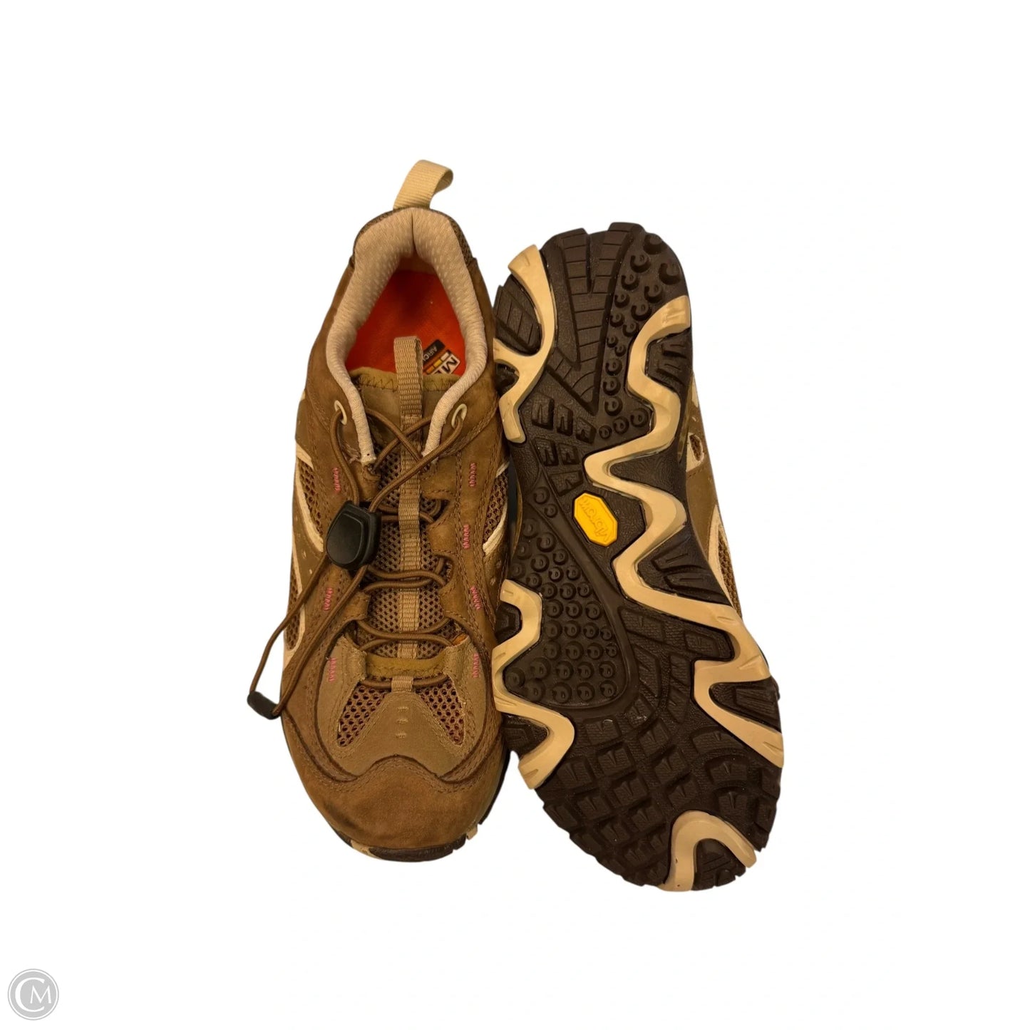 Shoes Hiking By Merrell In Brown, Size: 6.5