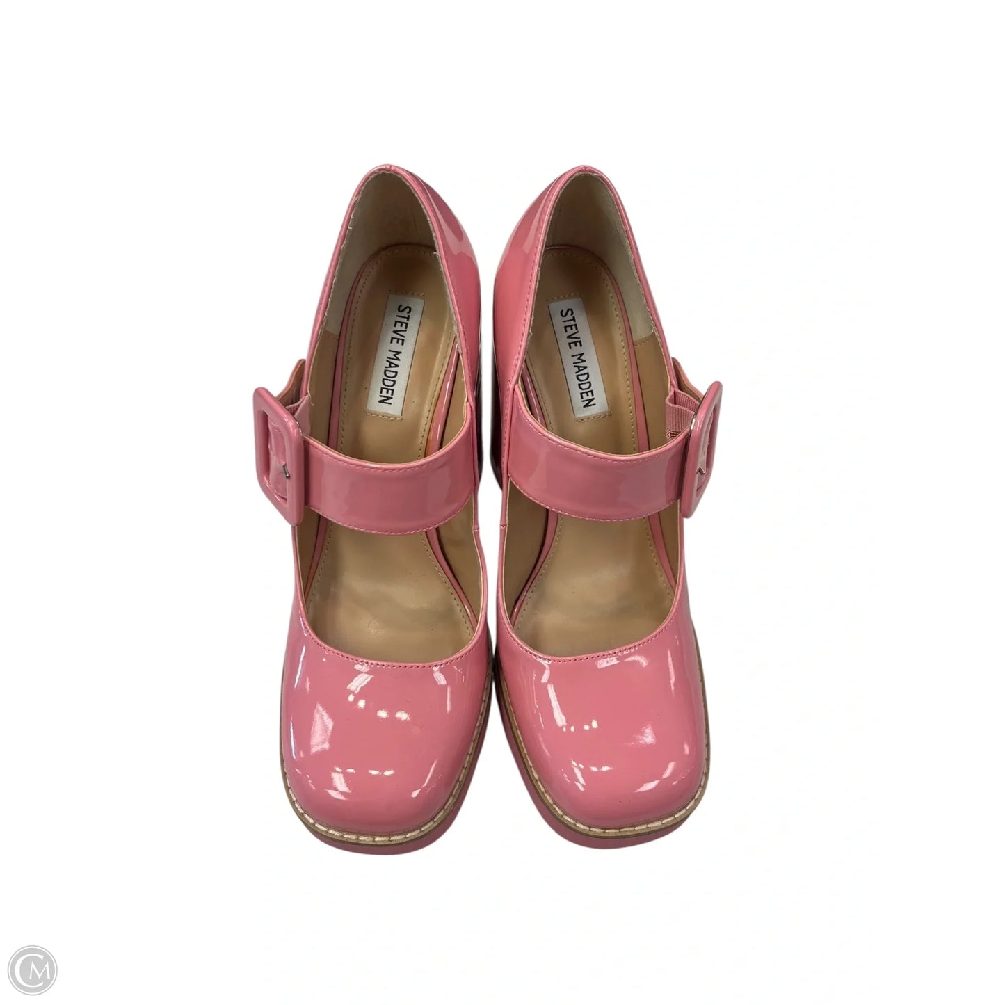Shoes Heels Block By Steve Madden In Pink, Size: 9.5