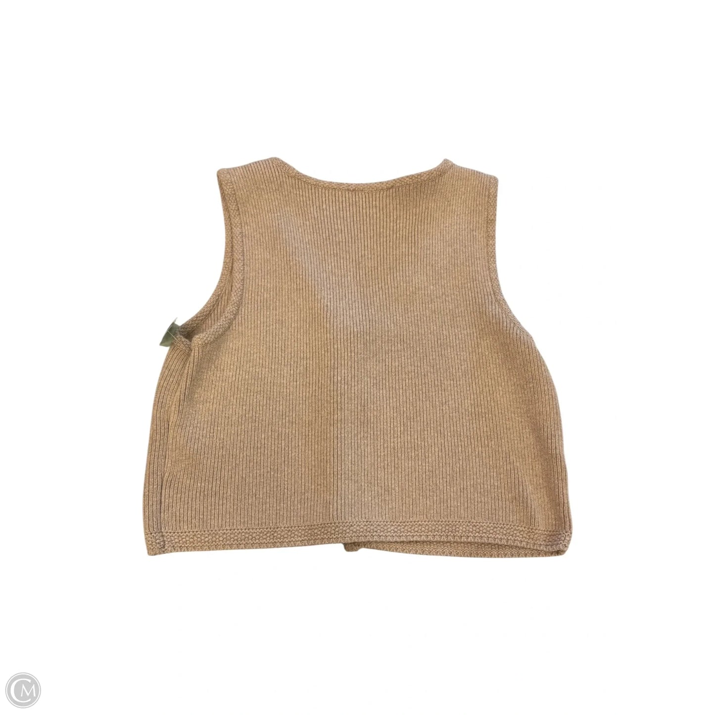 Vest Sweater By Abercrombie And Fitch In Beige, Size: Xl