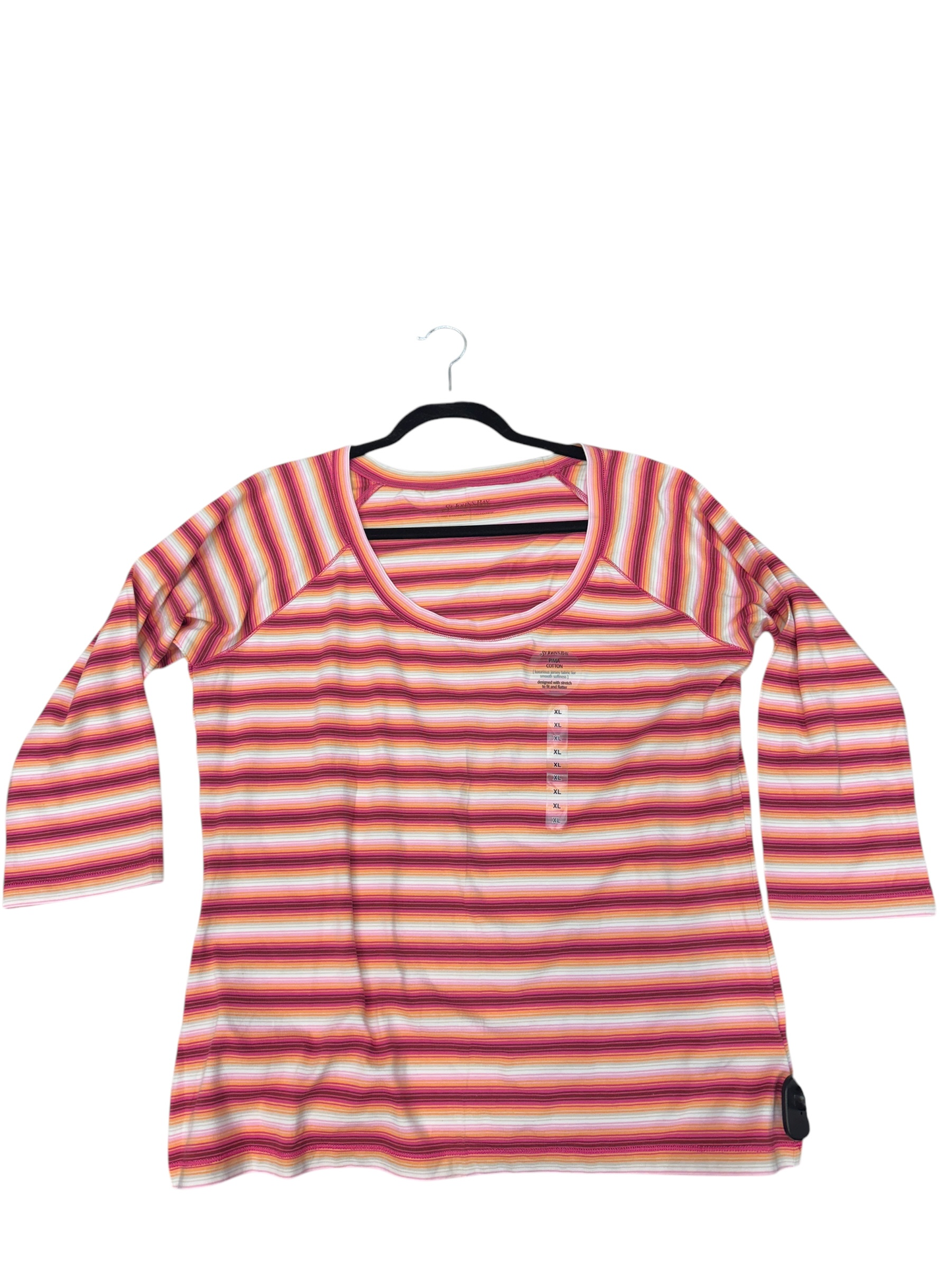 Top 3/4 Sleeve By St Johns Bay Size: Xl