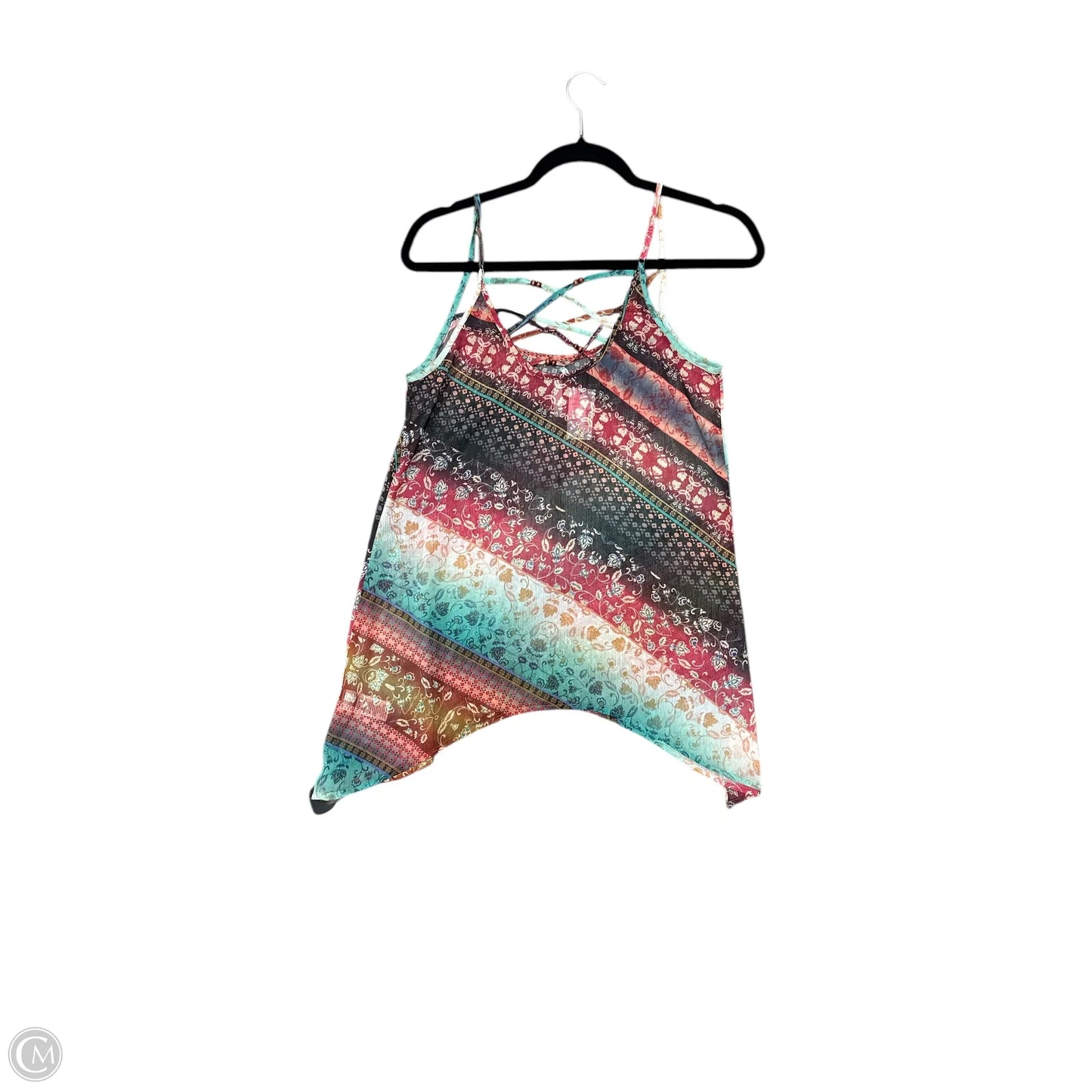 Top Sleeveless By Maurices In Multi-colored, Size: S