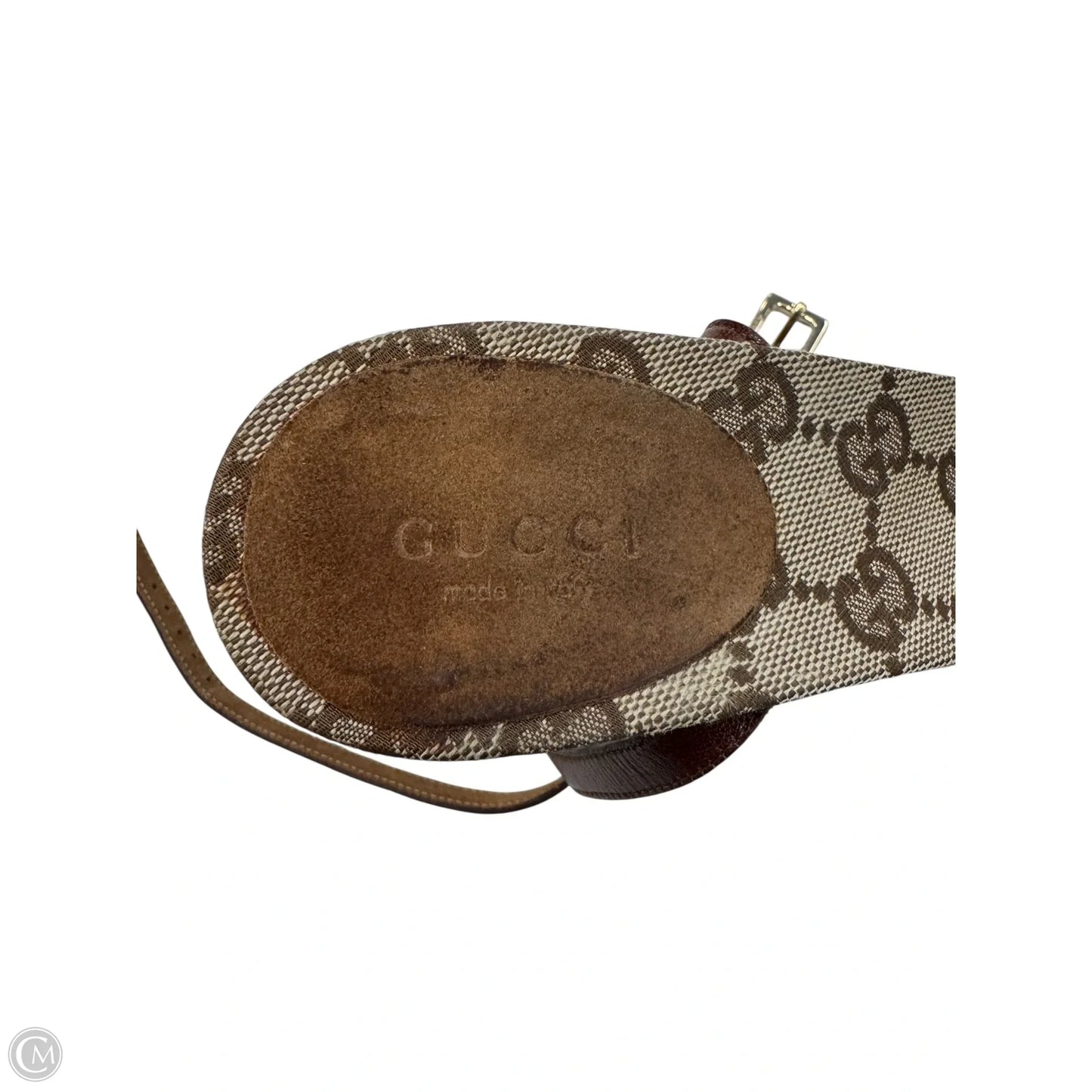 Sandals Luxury Designer By Gucci In Brown, Size: 7