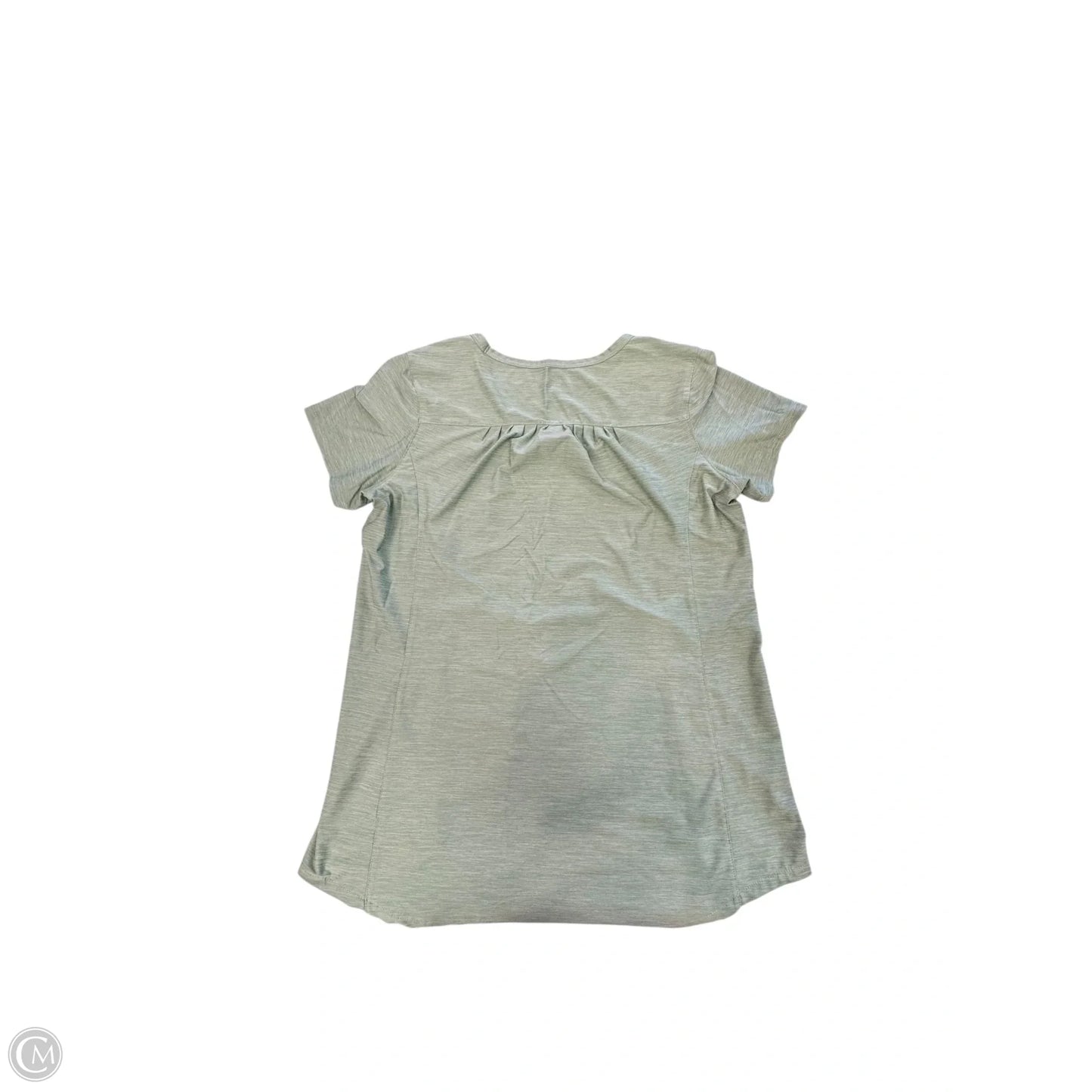 Athletic Top Short Sleeve By Duluth Trading In Green, Size: S