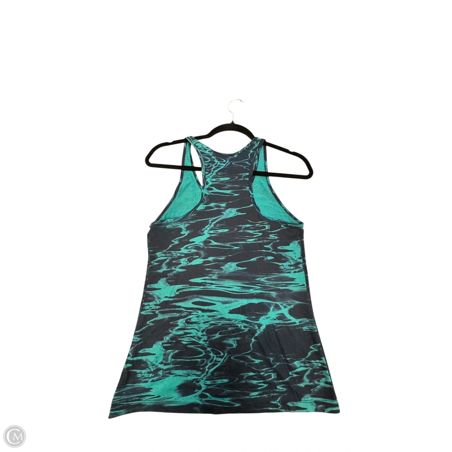 Athletic Tank Top By Nike In Aqua, Size: S