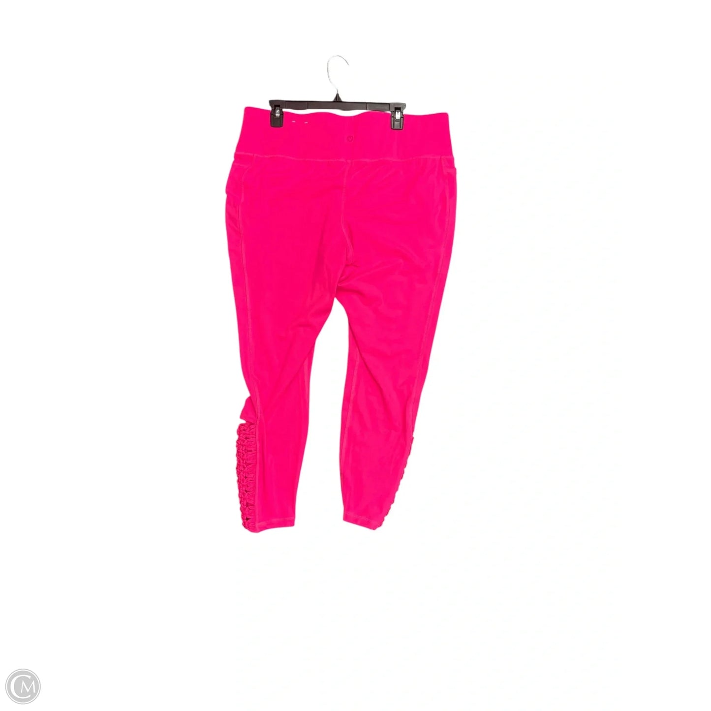 Athletic Leggings Capris By Lane Bryant In Pink, Size: 18