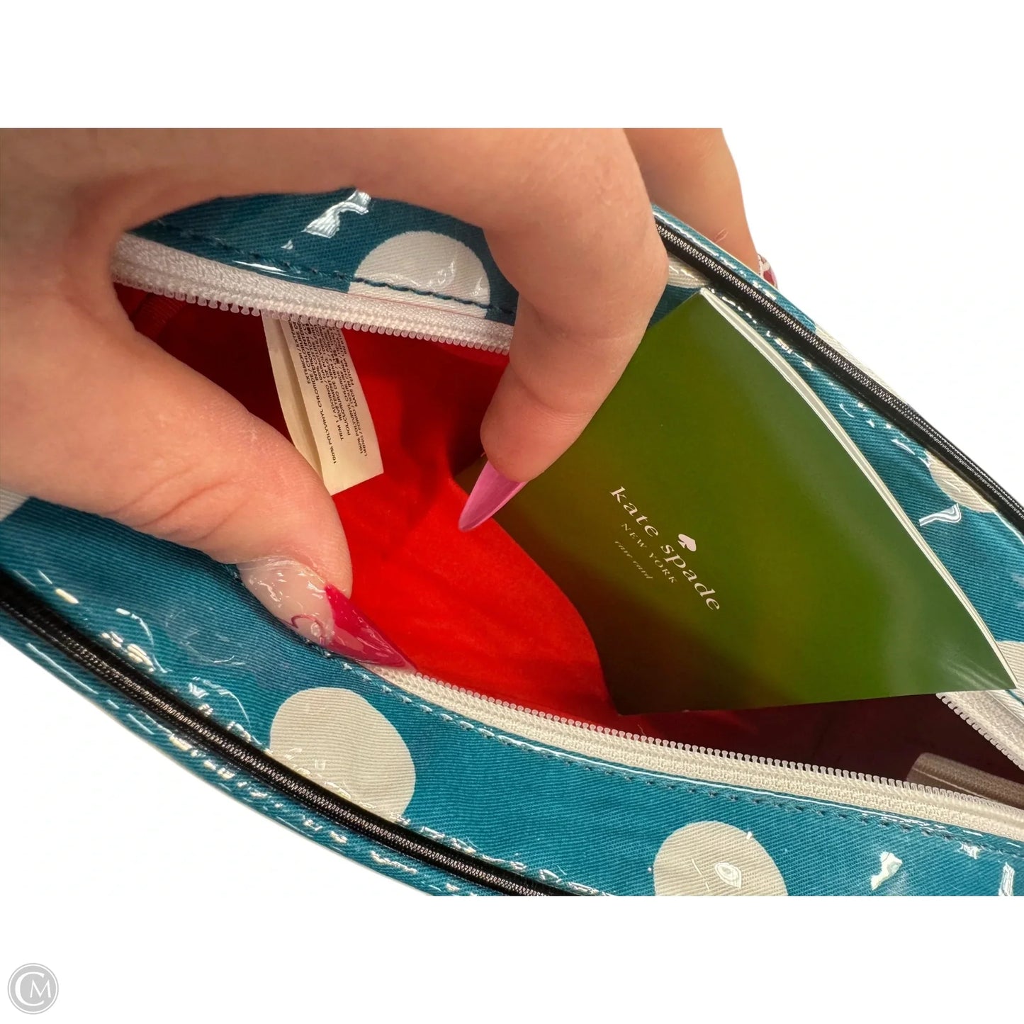 Makeup Bag Designer By Kate Spade, Size: Small