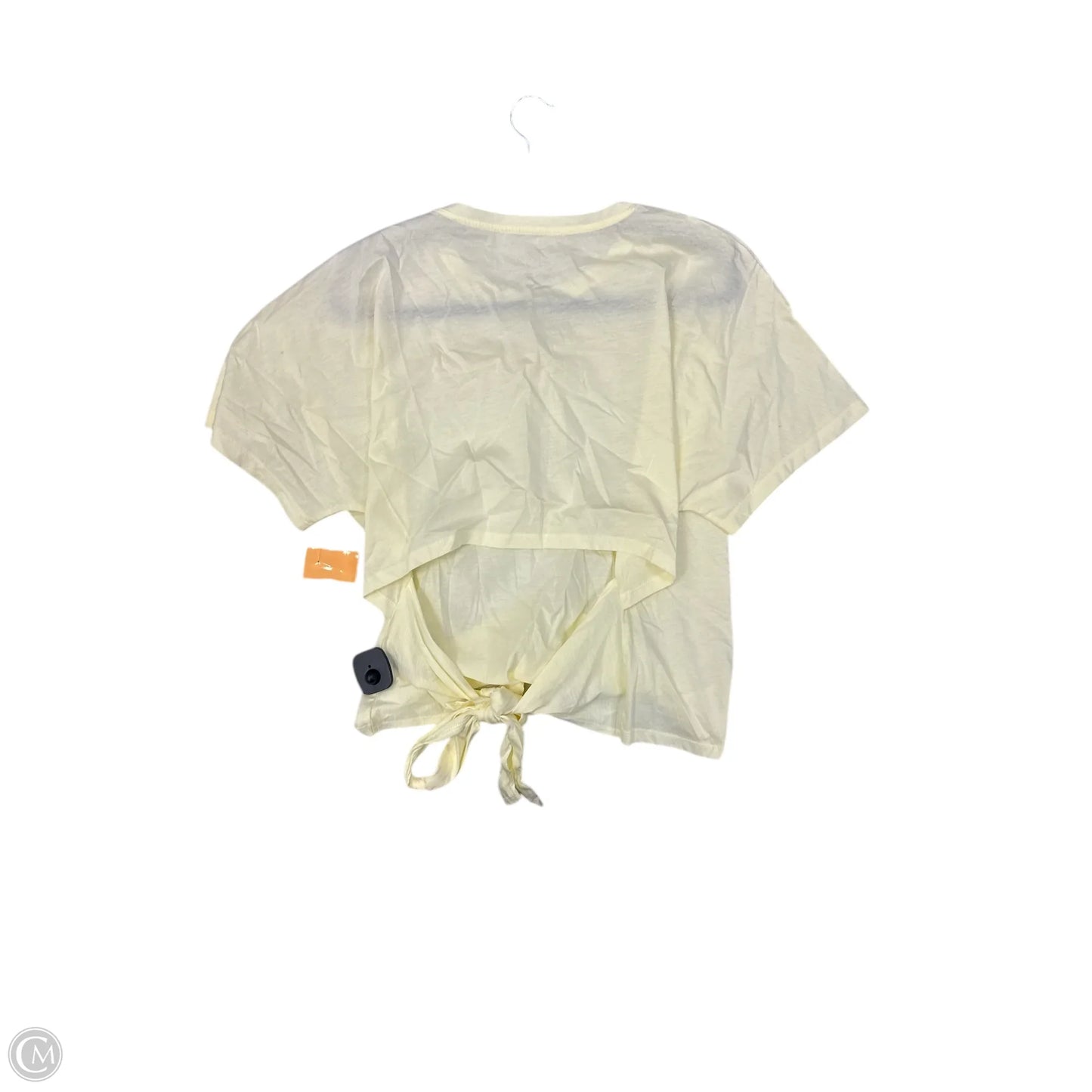 Top Short Sleeve By A New Day In Yellow, Size: Xxl