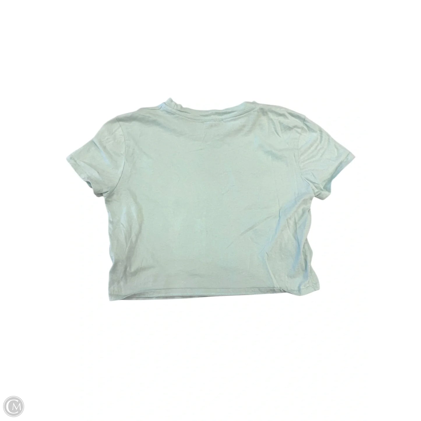 Top Short Sleeve By Clothes Mentor In Aqua, Size: M