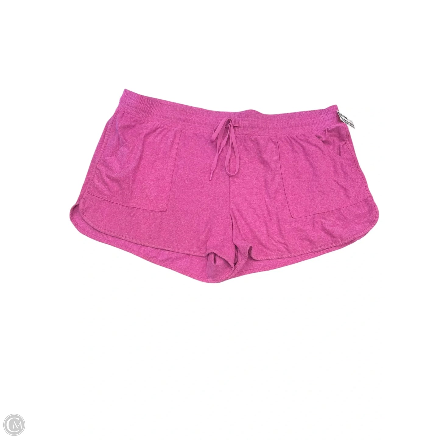 Shorts By Athletic Works In Pink, Size: 3x