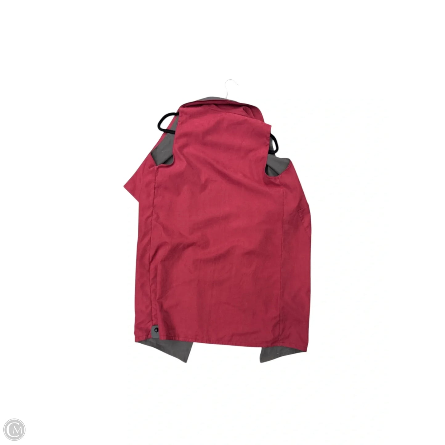 Vest Other By Clothes Mentor In Grey & Red, Size: L