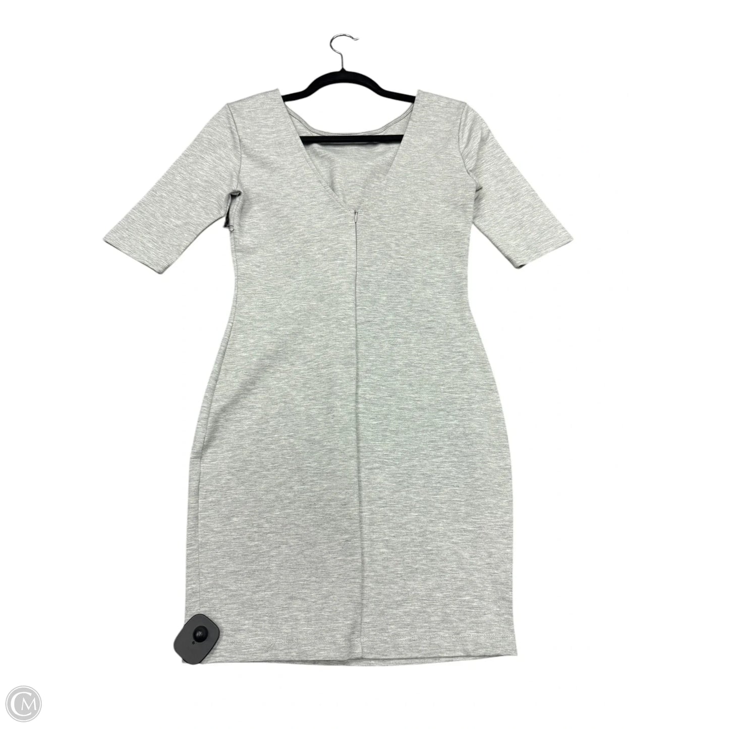 Dress Casual Midi By Lulus In Grey, Size: 10