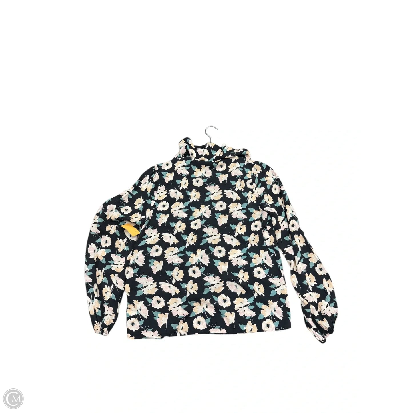 Blouse Long Sleeve By Paige In Black, Size: S