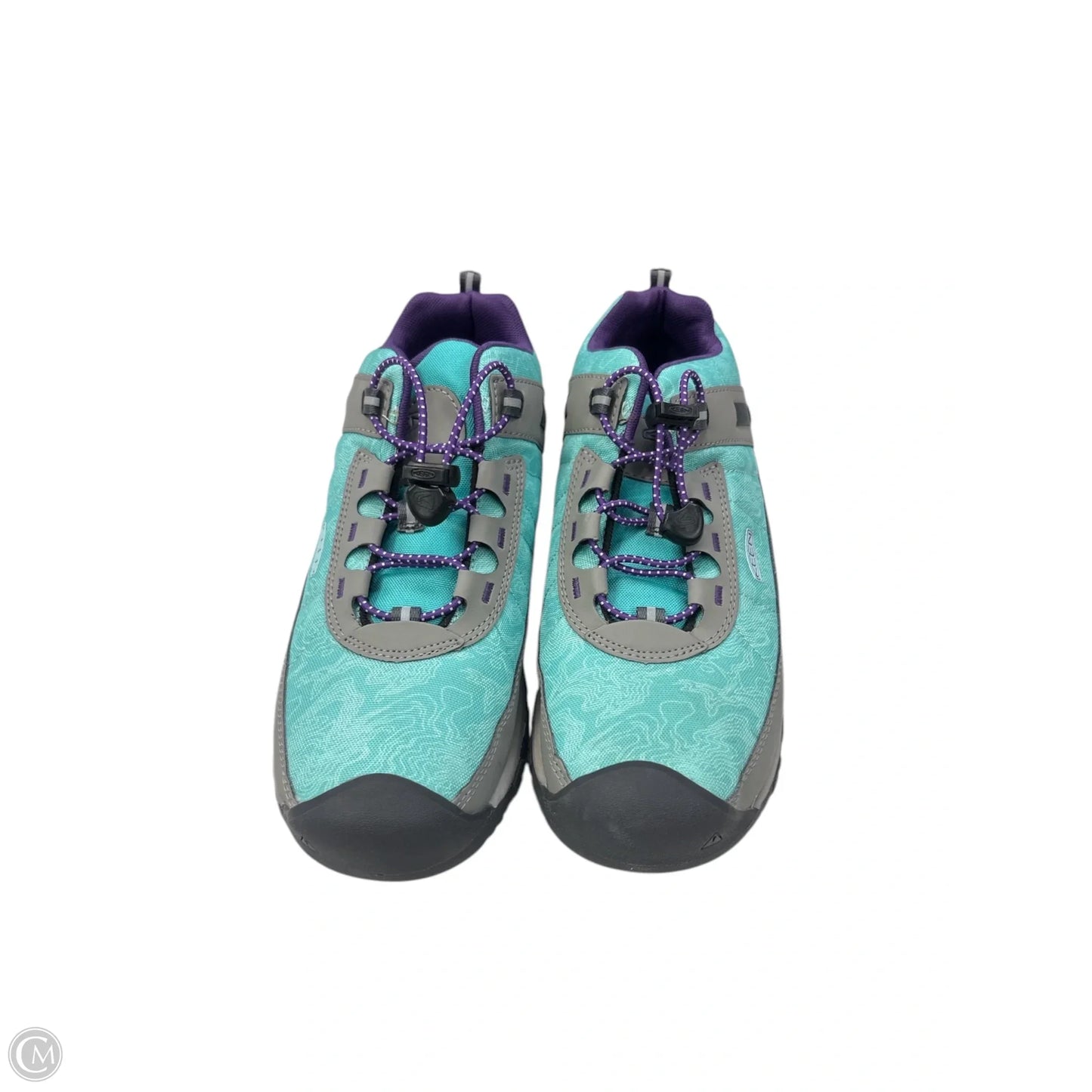 Shoes Hiking By Keen In Aqua, Size: 7
