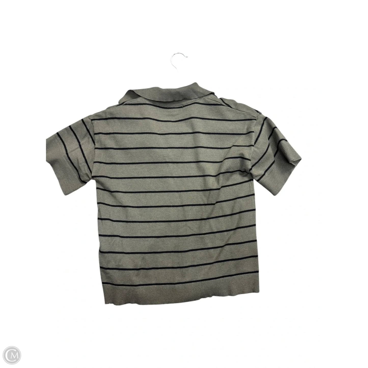 Top Short Sleeve By Max Studio In Green, Size: Xs