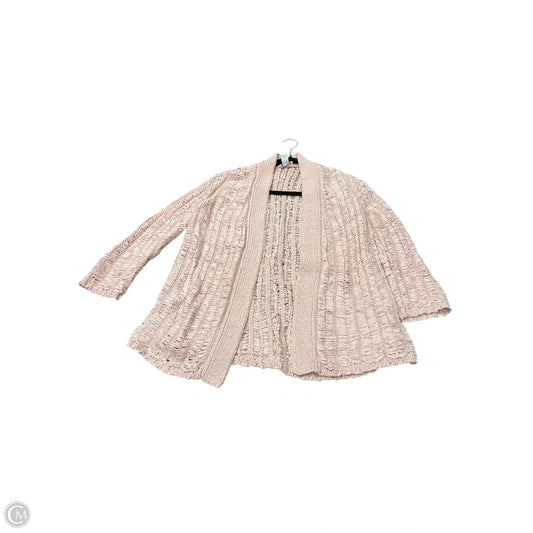 Cardigan By Chicos In Pink, Size: M