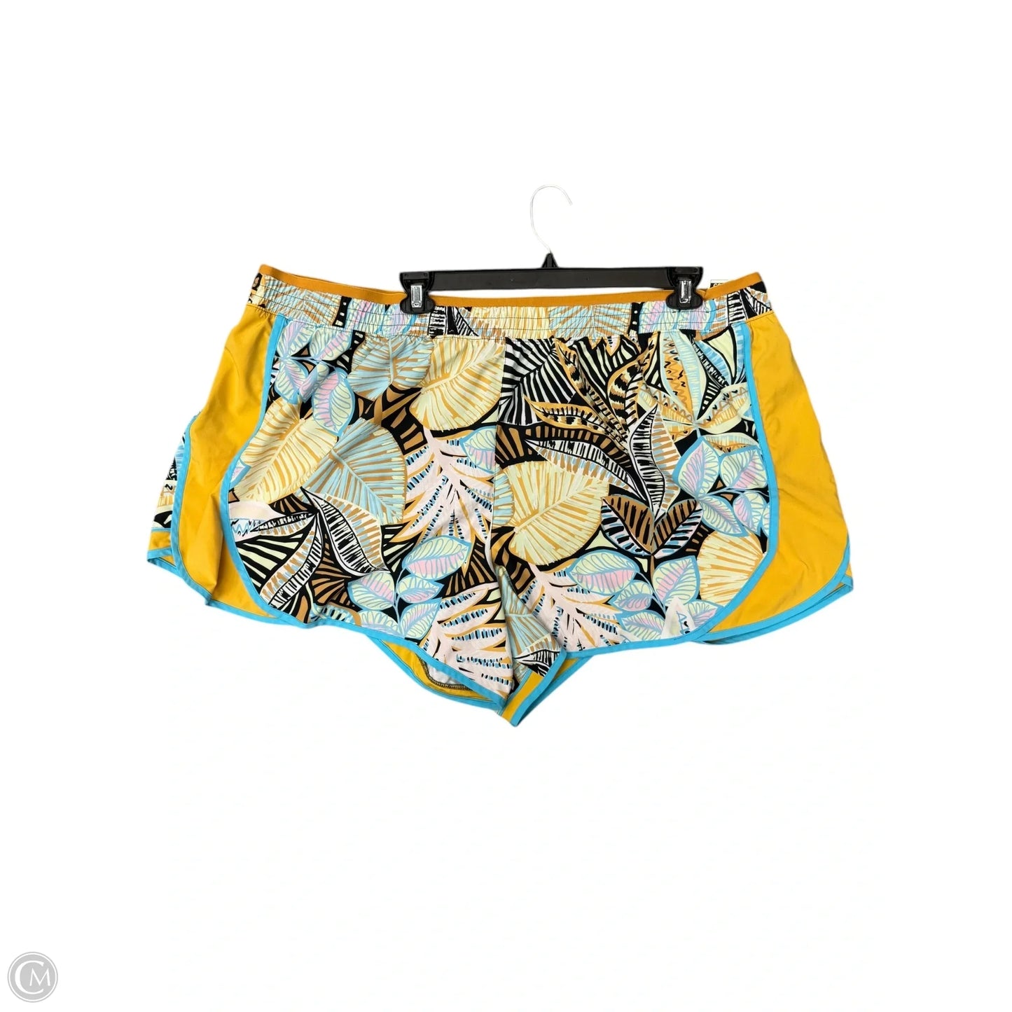 Athletic Shorts By Tek Gear In Yellow, Size: 4x