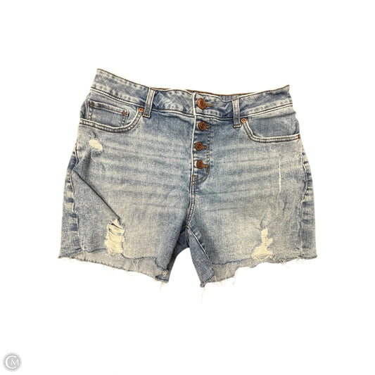 Shorts By Maurices In Blue Denim, Size: 12