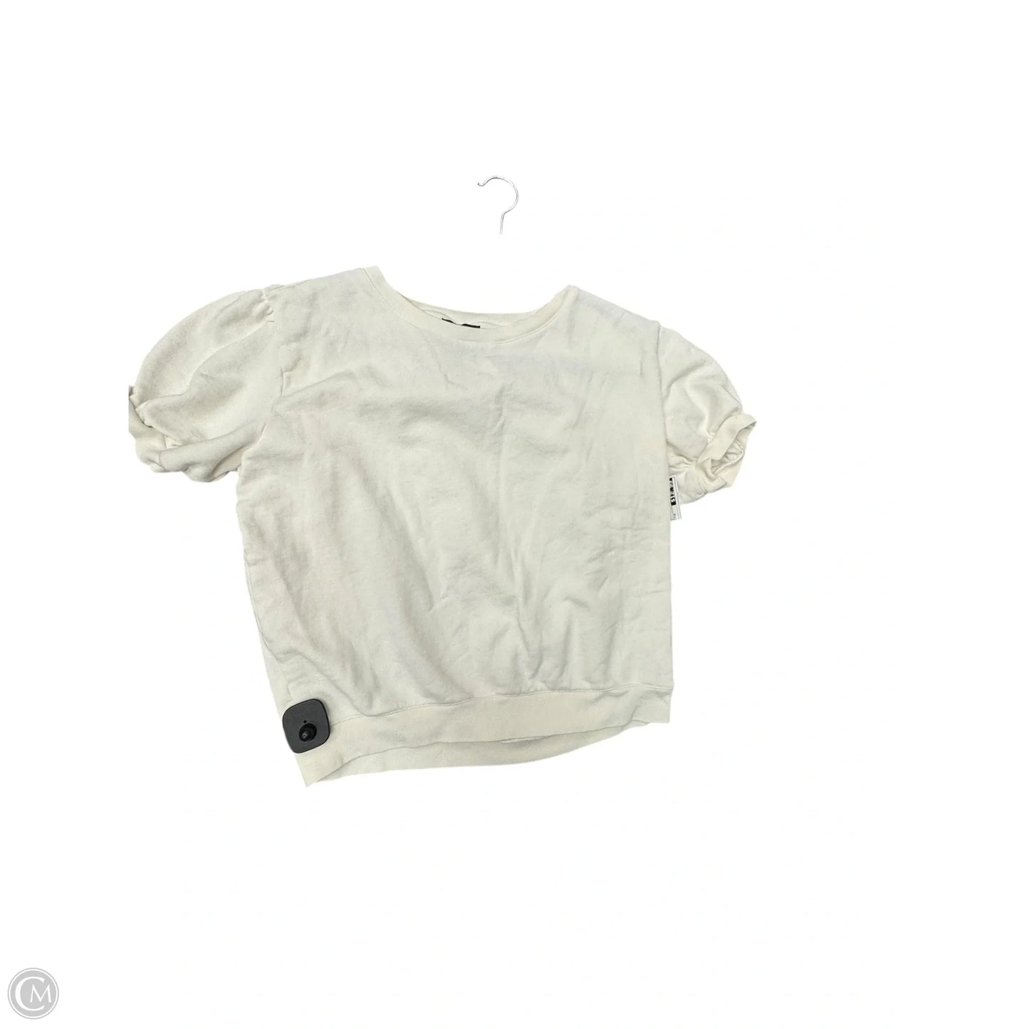 Top Short Sleeve By J. Crew In White, Size: M