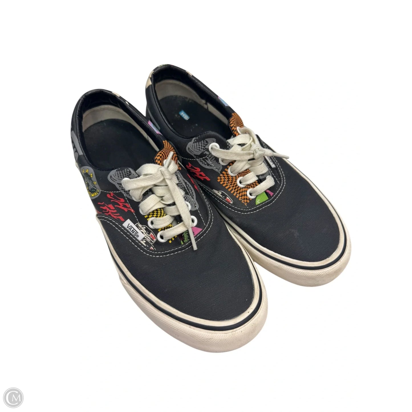 Shoes Sneakers By Vans In Black, Size: 10