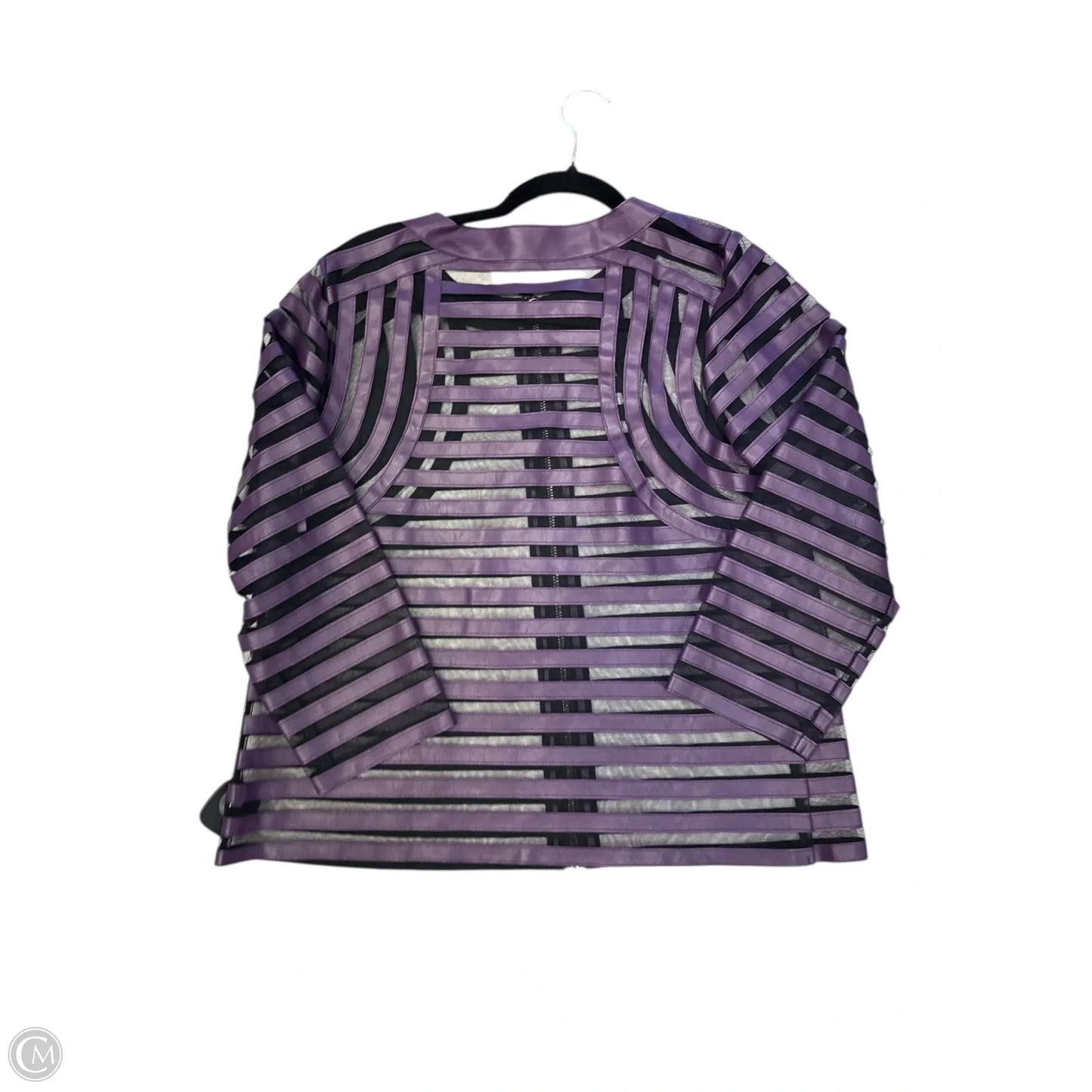 Jacket Other By Chicos In Purple, Size: 8p
