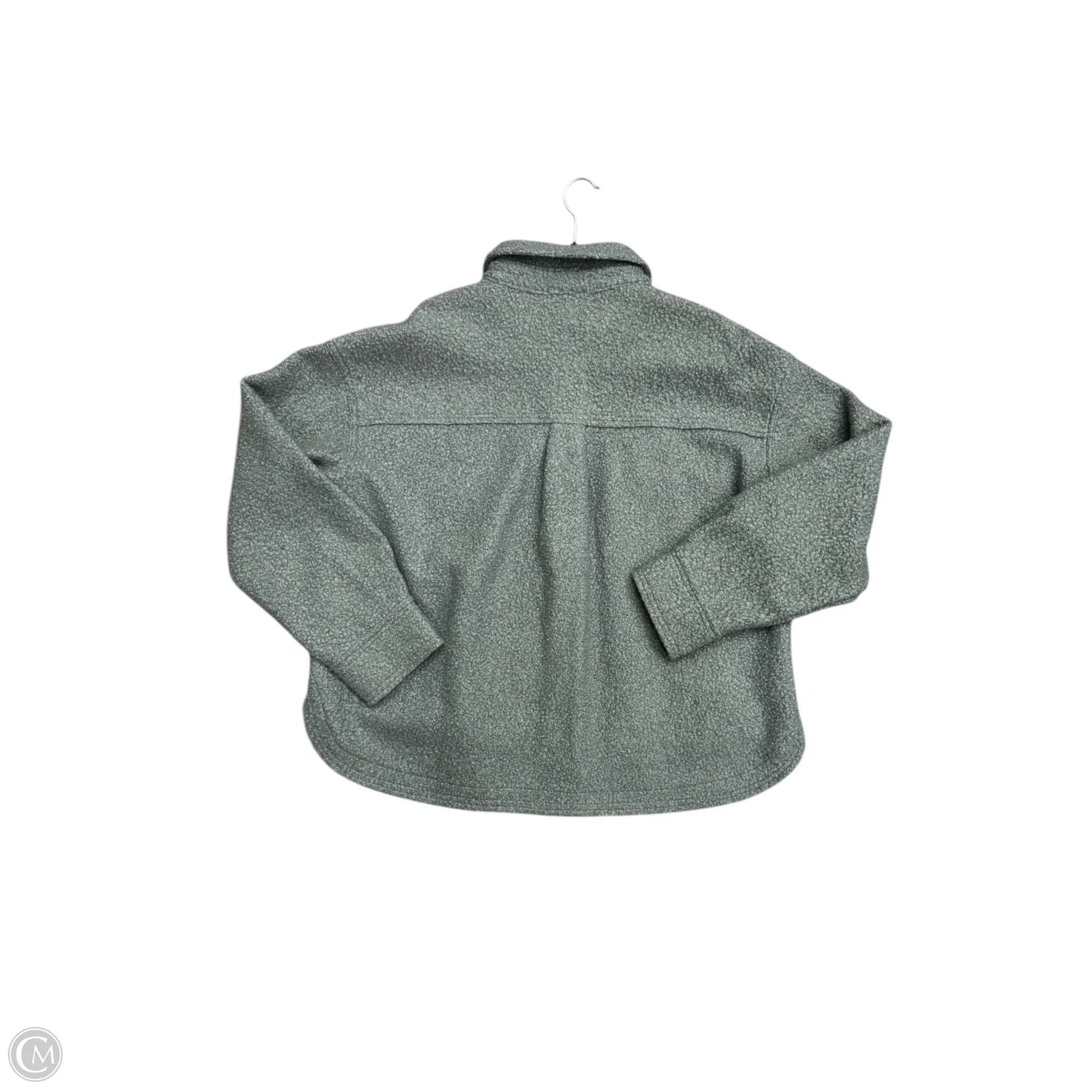 Jacket Shirt By La Miel In Teal, Size: M