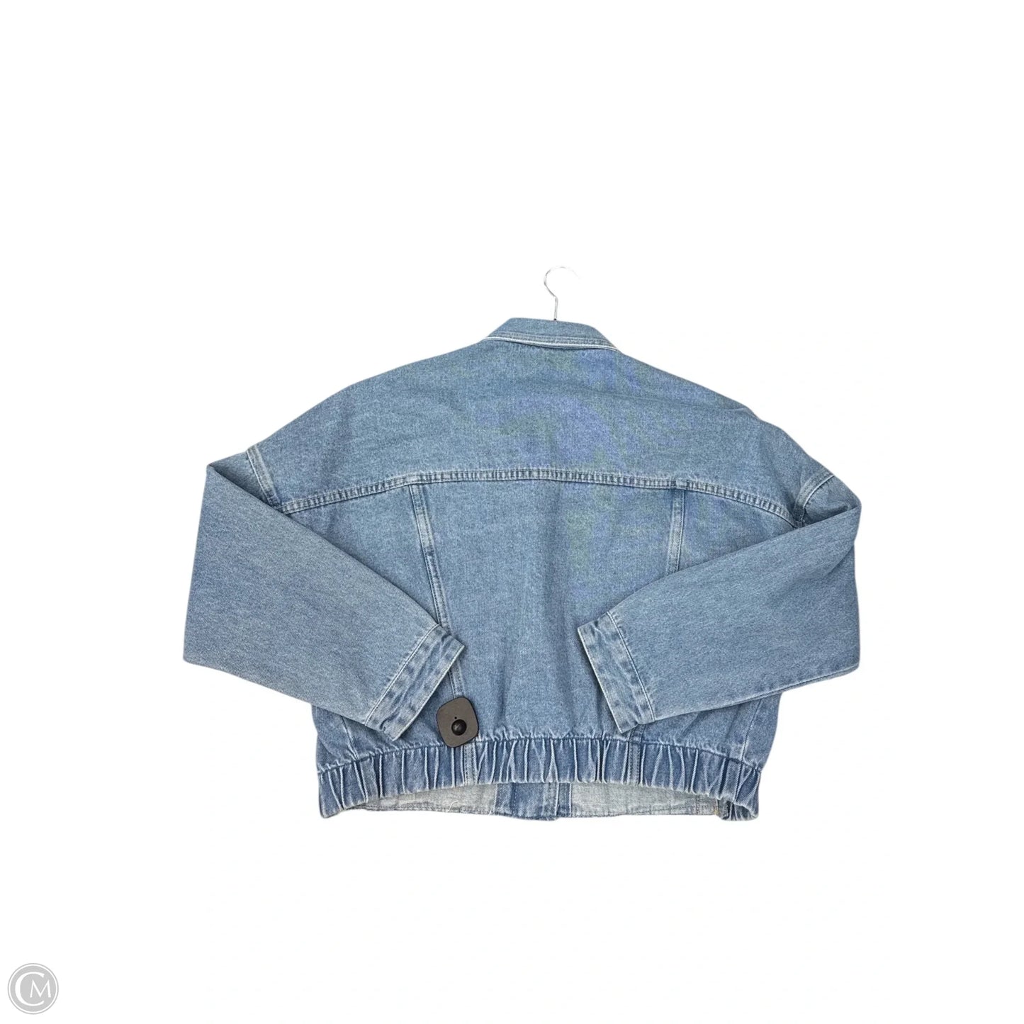 Jacket Denim By Mono B In Blue Denim, Size: M