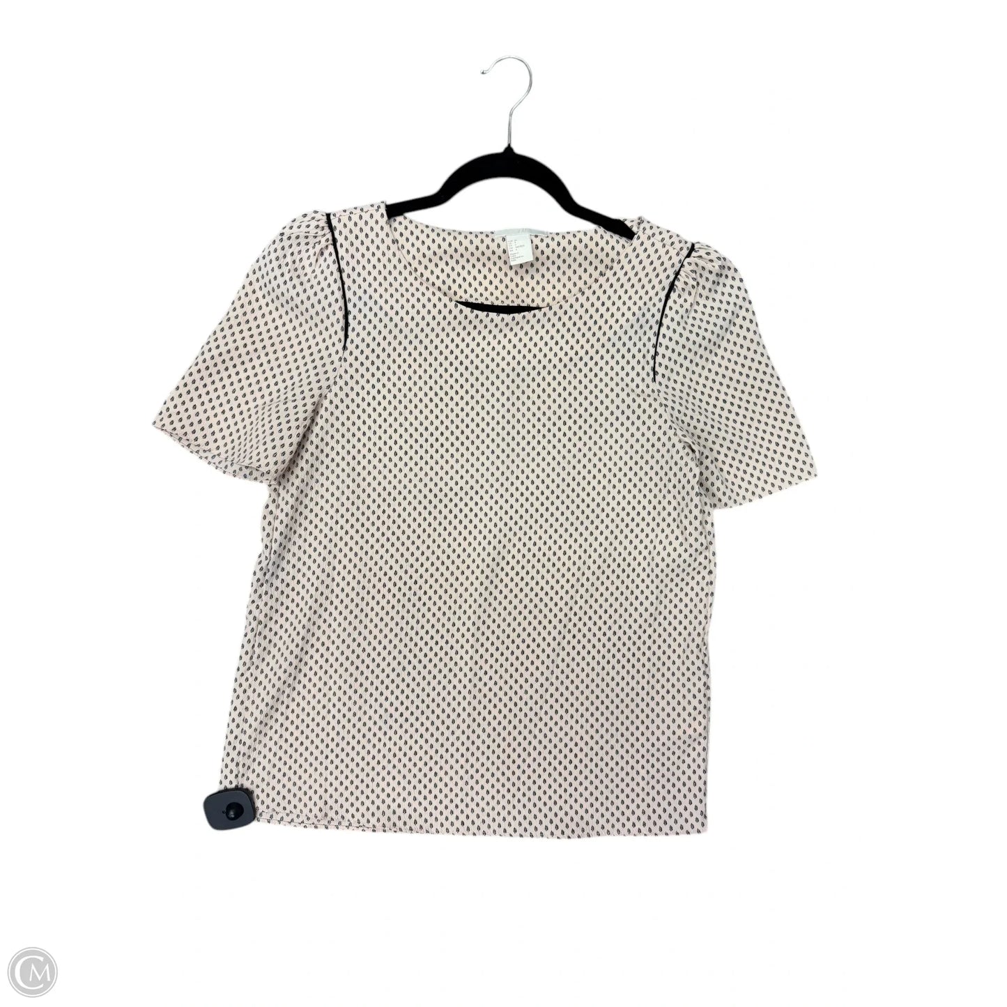 Top Short Sleeve By H&m In Pink, Size: S