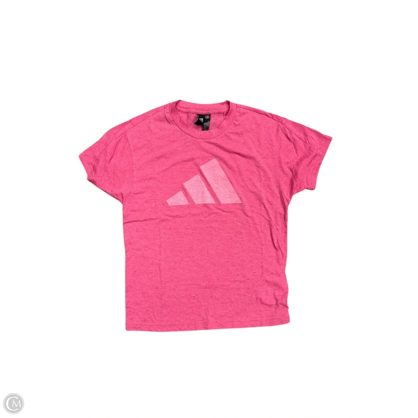 Top Short Sleeve By Adidas In Pink, Size: S