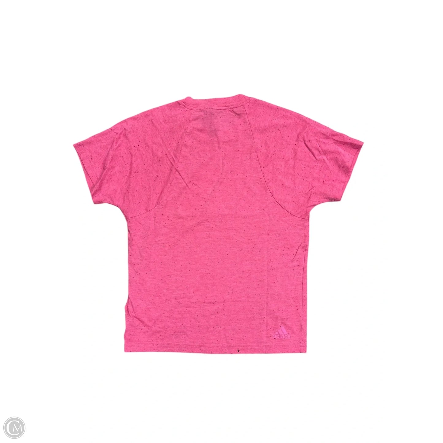 Top Short Sleeve By Adidas In Pink, Size: S