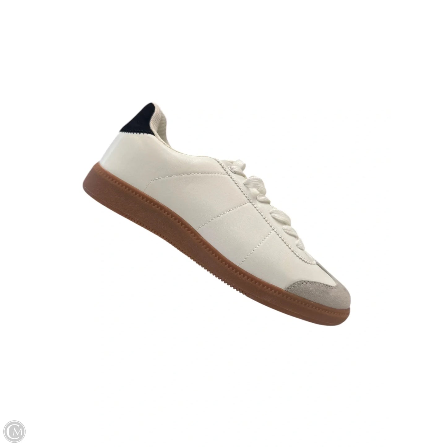 Shoes Sneakers By Clothes Mentor In Black & White, Size: 8.5