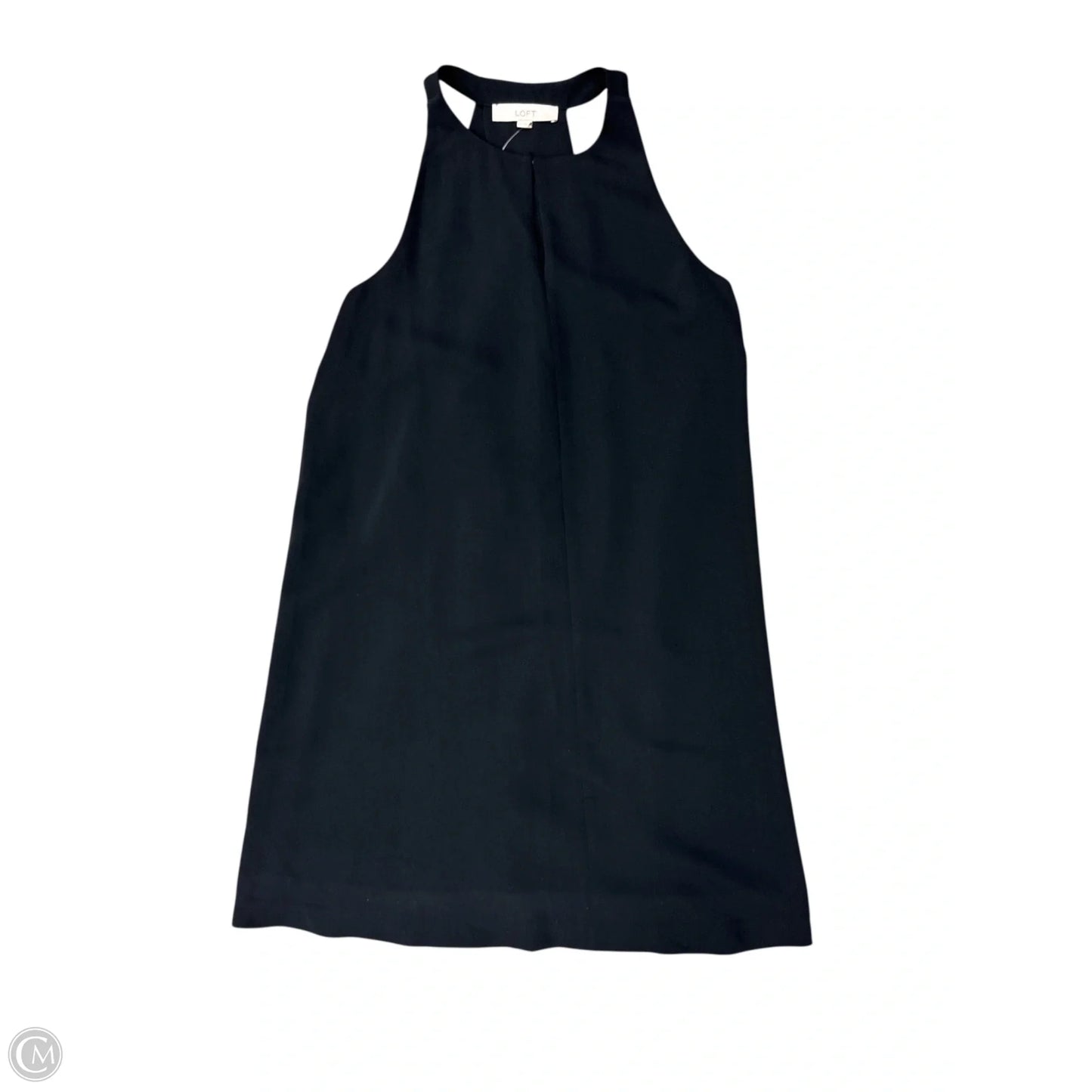 Dress Casual Midi By Loft In Black, Size: 6
