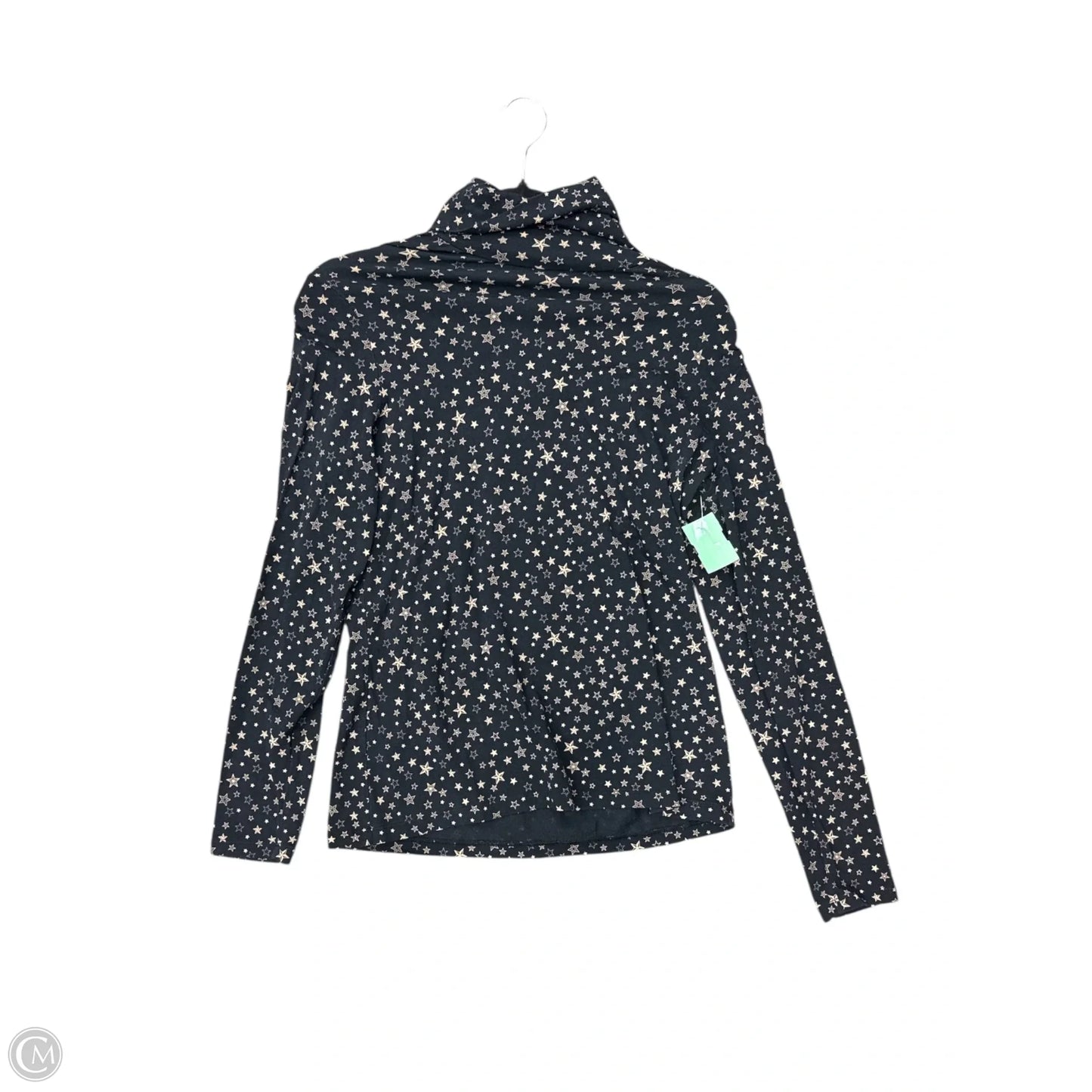 Top Long Sleeve By Lands End In Black, Size: M