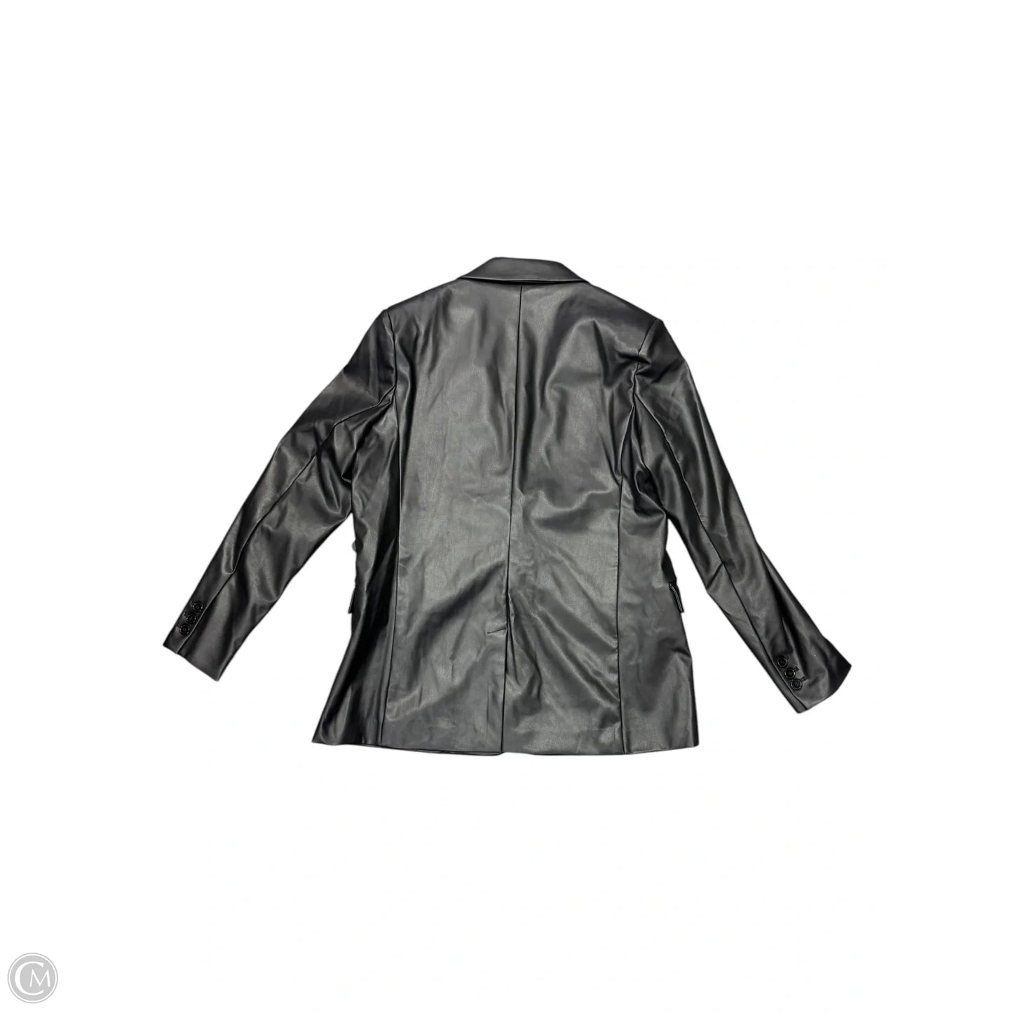Blazer By Clothes Mentor In Black, Size: L