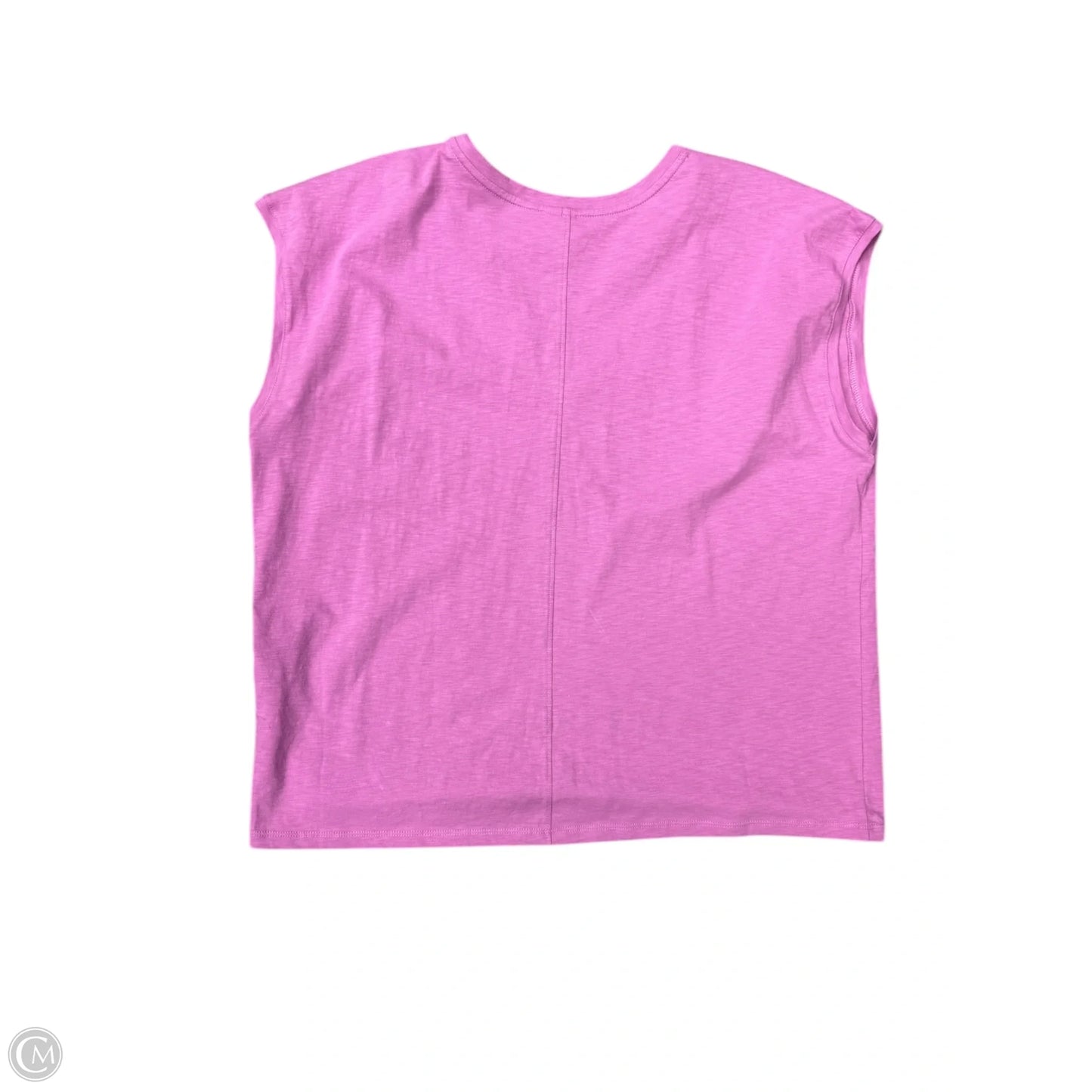 Top Short Sleeve By Nordstrom In Pink, Size: L